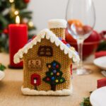 2 in 1 Crochet Gingerbread House & Christmas Truck Pattern, Amigurumi Holiday Table Decor Tutorial PDF, DIY Winter Decor, Christmas Gift - Image 7