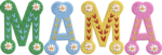 Floral Mama Daisy Block Embroidery Design, Colorful Spring Motherhood Machine Embroidery Pattern, Flower Mom File for Sweatshirts, Gifts - Image 4