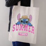 Summer Vibes Embroidery Design, Cute Blue Alien Machine Pattern, Tropical Beach Hat Character File, Vacation Fashion Embroidery for Kids - Image 3