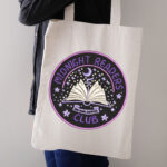 Midnight Readers Club Embroidery Design, Starry Moon Machine Pattern, One More Chapter Embroidery File for Sweatshirt, Aesthetic Bookish Art - Image 2