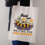 Relaxing Skeleton Halloween Embroidery Design, Pool Float Skeleton Embroidery Pattern, Funny Spooky Embroidery File for T-Shirt, Fall Decor - Image 3