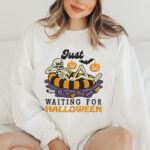 Relaxing Skeleton Halloween Embroidery Design, Pool Float Skeleton Embroidery Pattern, Funny Spooky Embroidery File for T-Shirt, Fall Decor - Image 2