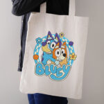Cartoon Blue Puppy Hug Embroidery Design, Heeler Friends Machine Embroidery Pattern, Blue and Orange Dog Character Embroidery File Gift - Image 3