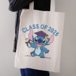 Class of 2025 Alien Graduation Embroidery, Blue Monster Grad Cap Design, School Achievement Pattern, Cute Space Creature Embroidery File - Image 3