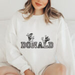 Grumpy Duck Character Embroidery Design, Classic Cartoon Bird Machine Embroidery Pattern, Retro Comic Style Embroidery File for Apparel - Image 2