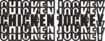 Repeater Text Word Art Embroidery Design, Modern Graphic Machine Embroidery Pattern, Urban Style Typography Embroidery File for Streetwear - Image 4