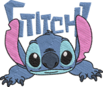 Cute Blue Monster Name Embroidery Design, Peeking Alien Machine Embroidery Pattern, Playful Blue Creature File for Nursery Decor or Shirt - Image 4