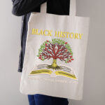 Black History Tree Embroidery Design, Book and Roots Machine Embroidery Pattern, Educational Cultural File for Black History Month Gear - Image 3