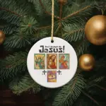 Dungeon Crawler Carl, Uzi Jesus, Princess Donut Ornament - Image 3