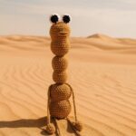 Crochet Marcus the Worm Amigurumi Plush Pattern, Handmade Crochet Toy (PDF Download), Cute Novelty Gift, Holiday Decor - Image 2