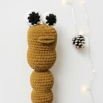 Crochet Marcus the Worm Amigurumi Plush Pattern, Handmade Crochet Toy (PDF Download), Cute Novelty Gift, Holiday Decor - Image 4
