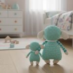 Crochet Sheep PDF Pattern, Crochet Amigurumi Pattern, Amigurumi Dolls, PDF Tutorial, Holiday Gift Project for Makers Chunky Yarn Crafts - Image 4