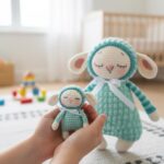 Crochet Sheep PDF Pattern, Crochet Amigurumi Pattern, Amigurumi Dolls, PDF Tutorial, Holiday Gift Project for Makers Chunky Yarn Crafts - Image 5