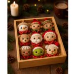 Crochet Christmas Ornaments Set – Santa Pattern: Christmas Amigurumi Set Decor (PDF Download), Crochet Christmas Pattern