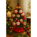 Crochet Christmas Ornaments Set – Santa Pattern: Christmas Amigurumi Set Decor (PDF Download), Crochet Christmas Pattern - Image 2
