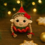 Crochet Christmas Ornaments Set – Santa Pattern: Christmas Amigurumi Set Decor (PDF Download), Crochet Christmas Pattern - Image 9