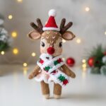Crochet Reindeer Amigurumi Pattern: DIY Home Decor (PDF Download), Holiday Decor, Christmas Crochet Pattern, Deer Crochet