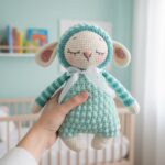 Crochet Sheep PDF Pattern, Crochet Amigurumi Pattern, Amigurumi Dolls, PDF Tutorial, Holiday Gift Project for Makers Chunky Yarn Crafts - Image 6