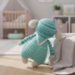 Crochet Sheep PDF Pattern, Crochet Amigurumi Pattern, Amigurumi Dolls, PDF Tutorial, Holiday Gift Project for Makers Chunky Yarn Crafts - Image 3