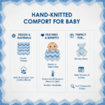 Cascading Ripples Baby Blanket Crochet Pattern | Baby Coordinates Yarn - Image 2