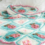 Bugs and Flowers Blanket Crochet Pattern- Instant PDF Download - Image 4
