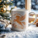Camp Half Blood Mug – Medusa & Delphi Strawberry Mug – Fantasy Reader Gift