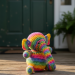 Rainbow Elephant Crochet Pattern - Digital PDF Download - Image 4