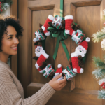 Merry Christmas Wreath Crochet Pattern PDF | Festive Holiday Decoration Pattern Download - Image 3
