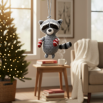 Raccoon Amigurumi Ornament Pattern (PDF) - Image 2