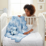 Cascading Ripples Baby Blanket Crochet Pattern | Baby Coordinates Yarn - Image 4