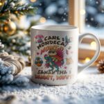 Dungeon Crawler Carl Mug - 'Dammit, Donut!' Book Lover Gift