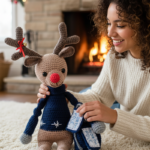 Christmas Reindeer Crochet Pattern | Reindeer with Bag Amigurumi PDF - Image 5