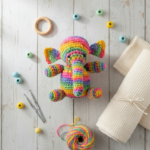 Rainbow Elephant Crochet Pattern - Digital PDF Download - Image 8