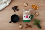 Reindeer Hot Chocolate Ornament Crochet Pattern PDF | Christmas Tree Decoration Pattern Download - Image 12