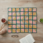 Mossy Blocks Crochet Blanket | Downloadable PDF Pattern