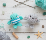 Narwhal Amigurumi Crochet Pattern – Instant PDF Download