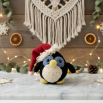 Adorable Penguin Crochet Pattern | Festive Amigurumi PDF
