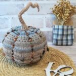 Handmade Boho Pumpkin Knitting Pattern for Stylish Home Decor