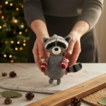 Raccoon Amigurumi Ornament Pattern (PDF) - Image 3