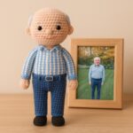 Custom Crochet Doll Portrait Girl Doll Amigurumi Crochet People Portrait Doll Family Portrait Doll Custom Portrait From Photo - Image 5
