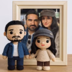 Custom Crochet Doll Portrait Girl Doll Amigurumi Crochet People Portrait Doll Family Portrait Doll Custom Portrait From Photo - Image 2