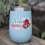 Nashville Tennessee Sticker | City & Travel Stickers | Waterproof, Vinyl and Dishwasher Safe | Laptop, Water bottle, Luggage, Tumbler Decal - Image 4