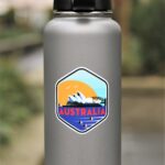 Australia Sticker | City & Travel Sticker | Waterproof, Vinyl and Dishwasher Safe | Laptop, Water bottle, Luggage, Tumbler Sticker - Image 3