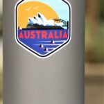 Australia Sticker | City & Travel Sticker | Waterproof, Vinyl and Dishwasher Safe | Laptop, Water bottle, Luggage, Tumbler Sticker - Image 5