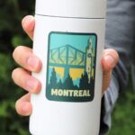 Montreal Quebec Canada Sticker | City & Travel Stickers | Waterproof, Vinyl and Dishwasher Safe | Laptop, Water bottle, Planner, Tumbler - Image 6