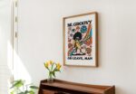 Retro 80s Print, Be Groovy Or Leave Poster, Retro Wall Decor, Boho Hippie Typography Artwork, Colorful Gallery Wall Art, A4 A3 A2, UNFRAMED - Image 3