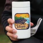 Tulum Mexico Sticker | City & Travel Stickers | Waterproof, Vinyl and Dishwasher Safe | Laptop, Water bottle, Luggage, Tumbler - Image 4