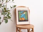 Retro Cat Wall Print, Vintage Minimalist Illustration, A3 A4 A2 Prints, Emerald Green Poster, Positive Quote Wall Decor, Positive, UNFRAMED - Image 6