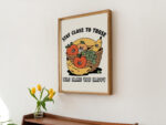 Kitchen Wall Print, Retro Fruits Illustration, Vintage Kettle 70s Poster, Food Wall Decor, Large Art Print, 30s 40s 50s Artwork, UNFRAMED - Image 4
