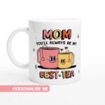 Custom Mom Mug, Personalized Gift For Mum, Ceramic Coffee Cup, Cute Mom Mug, Customised Best Mom Mug, Gift For Mom, Mom Mug, Christmas Gift - Image 5